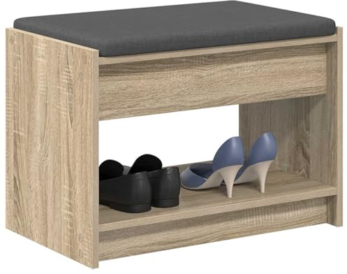 vidaXL Flurbank Sonoma-Eiche 63 x 38 x 45 cm