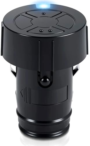 1 telecomando 868 MHz HSZ2 868-BS, apriporta del garage, telecomando a 2 tasti, compatibile con Hörmann Serie 2/3, ricambio per SupraMatic ProMatic RollMatic RotaMatic LineaMatic