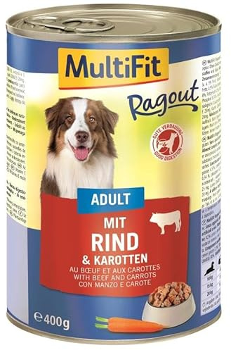 MultiFit Ragout Adult Rind,Karotte 6x800g