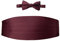 Spring Notion Herren Kummerbund und Fliege Set, dunkles burgunderrot, Regulär