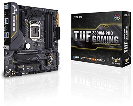 ASUS TUF Z390M-PRO GAMING - carte mère GAMING (Intel Z390 LGA 1151 mATX DDR4 Aura Sync)