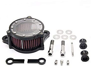 Kit filtro dell'aria modificato per moto CNC per Harley Sportster XL 883 1200 1991-2016