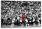 Quadro su tela Michael Jordan Vs Jazz Last Shot Wall Art Poster Stampa per Soggiorno Home Decor Fan Gift (40 x 60 cm)