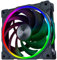 Akasa SOHO AR, 120mm Addressable RGB PWM PC Fan, Up to 2000 RPM & 52.91 CFM, 5V argb Motherboard Sync, Low-Noise Cooling Fan, Anti-vibration Damping Pads, Tech for Techs Recommended, AK-FN108