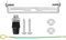 LEDSone, 60 mm Leuchtenhalterung, Deckenleuchte, Stahl-Lichtplatte, Decken-Pendelleuchte, Montageplatte mit Schrauben, Muttern für Wand-/Deckenleuchte