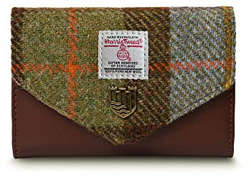 Islander Harris Tweed Geldbörse mit kleiner Schließe