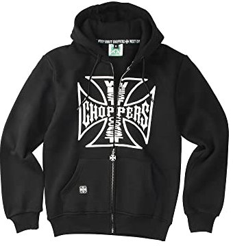 WEST COAST CHOPPERS OG Logo Men's Zip Hoodie, black, S