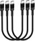 Cable USB C a USB C de 30 cm, 3 paquetes de cable de carga rápida PD de 12 pulgadas 20v 3a c, compatible con Samsung Galaxy S20 / s9 ultra note 20, píxeles 4/3 XL