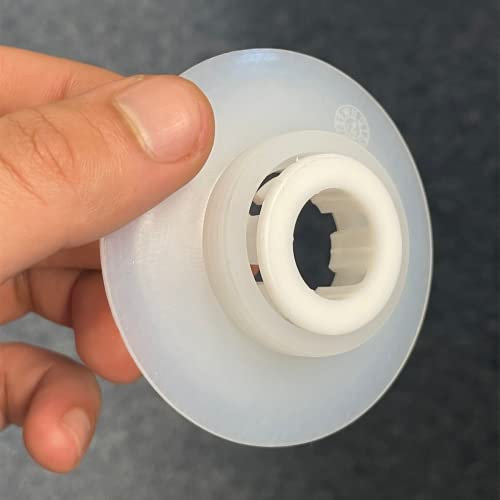Replacement Flush Valve Seal & Clip for Ideal Standard Armitage Shanks Flush Valves SV01967 (3) White