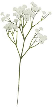 artplants.de Kunst Schleierkraut Cecilia, weiß, 30 cm, Ø1 cm - Künstliche Blume
