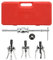 5pcs 3 Jaw Slide Hammer Puller Set Universal Internal External Pullers for Pulling Out Gears Bearings Reliable Bearing Slide Hammer Puller Set with 3pcs 3 Jaw Puller, Slide Hammer