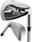 MAZEL WM-X3 Golf Single Iron Club 1,2,3, 4,5,6,7,8,9, P, S,Premium Stainless Steel Shaft, CNC Milled Face for More Spin (Silver, Single 2 Iron)