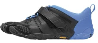 Vibram Women's V-Train 2.0 Sneaker, Black/Light Blue, 6.5-7