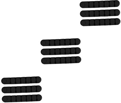 UPKOCH 9 Stk Datenkabelaufwicklung Tastaturkabel Kabelführungshalter Telefonkabel-organizer Kabelhalter Aus Silikon Kabelhalter Für Kabel Datenleitung Klaviatur Umweltfreundliches Silikon