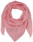 fashionchimp BASIC-Dreieckstuch in Uni-Farben aus 100% Baumwolle, Dreieck Musselin-Schal, leichtes Tuch für Damen und Herren (Aprikot)