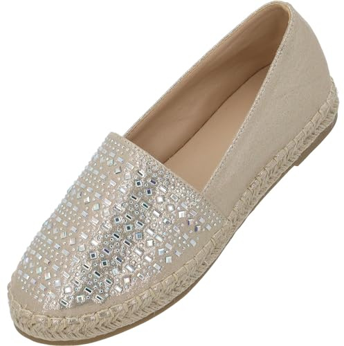 Palado Damen Espadrilles Chesu by Sila Sahin – elegante Loafer - Halbschuhe im zeitlosen Design - Sommerschuhe - modisch und bequem
