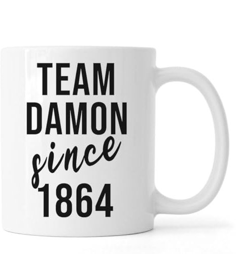 Team Damon Since 1864 Ceramic Tea Coffee Mug White
