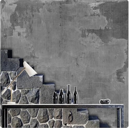 Fototapete 3D Effekt Tapete Vliestapete Fototapete Retro Zement Textur Wandbild Wohnzimmer Schlafzimmer Wohnkultur 200Cm(W)*140Cm(H)