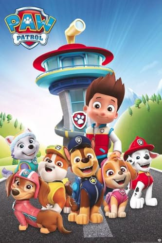ARTPaw Patrol Ready For Action Maxi-Poster, laminiert