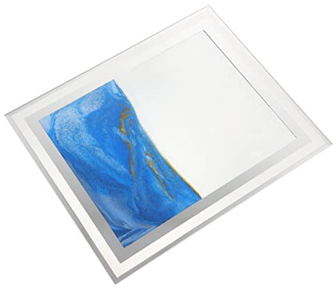 Gogogmee Ornement De Sablier Décoratif Image De Sable Mouvement Décoration De Peinture De Sable Rotative Pour Maison