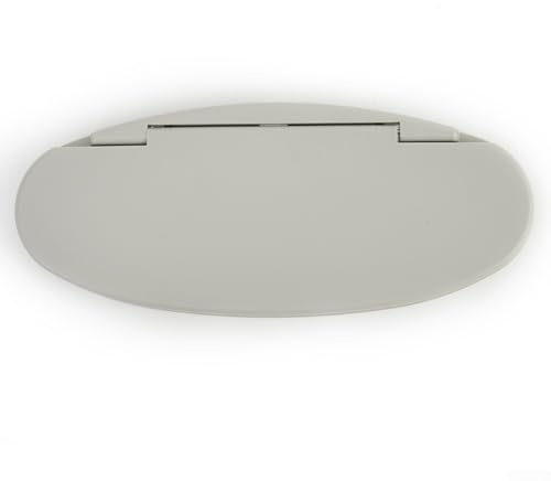 Oniissy for Mini R55 R56 R60 2007 2008 2009-2014 Grey Sun Visor Vanity Mirror Cover, Functional Sun Visor Vanity Mirror Cover, Rear Side Glass Shovel Shutter Cover