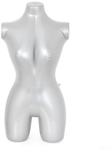 Oniissy 1 x aufblasbare Damenpuppe, Ganzkörper mit aufblasbarer Schaufensterpuppe, modischer Schnuller, Torso-Modell, Fenstermodelle, Badeanzug, Verkauf, Einkaufszentren