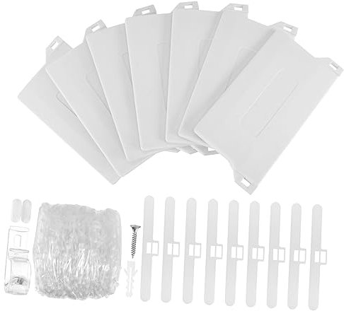 MUSISALY 1satz Vertical Blind Zubehörset Teilig Lamellen Clips Und Ketten Für Vertikale Jalousien Kompatibel Mit Verschiedenen Vorhangsystemen Installieren Langlebig Und Praktisch