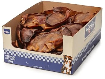 Frigera Orejas de Cerdo 30 Uds. 1260g – Snack Natural, sin Gluten ni Cereales, Placer de Masticación Prolongado