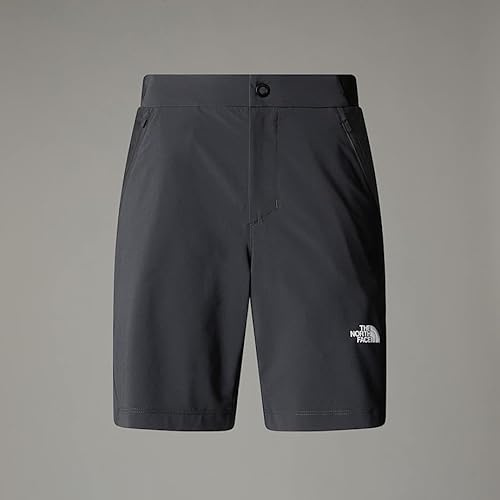 The North Face Women's Felik Slim Tapered Reg Shorts, Asphalt Grey/TNF Black, 8