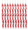 CUCUFA 10pcs Chili Pepper Dekorationen, falsche Kunststoff rot scharfe Chili -Paprika hängen Gemüse künstlich roter Pfeffer für Wohnkulturfotografie -Requisiten, Heißexpapier, Pfeffer