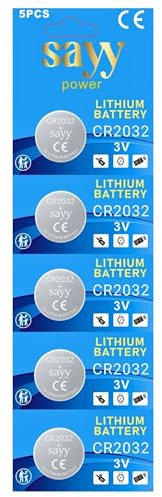 5 X CR2032 Computer Laptop Mainboard Batterien 3V