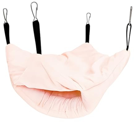 Générique Bird Heating Hammock | Double Layer and Winter Warm Bird Nest Accessories for Parakeets Game Eating Sleep Reproduction Rest Nesting Aviary Indoor Outdoor