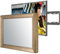 Handmade Framed Mirror TV with 43 inch 4K TV to Blend This Hidden Mirrored Television into Your Home or Business Decor (43 Inch, NY Bronze Black)