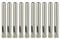sourcingmap 10PCS 7mm Diamond Coated Hole Saw Drill Bits for Glass Ceramic Tile Marble Rock Porcelain Bottles Pots Brick
