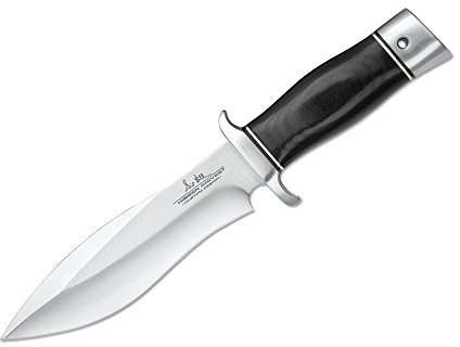 United Cutlery Gil Hibben Alaskan Boot Knife Fahrtenmesser Schwarz - Silber, Klingenlänge: 12,7 cm, 02UC003