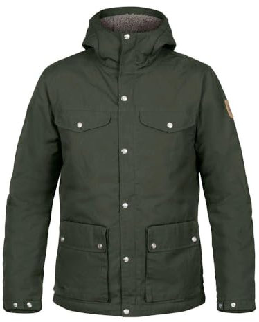 Fjällräven Herren Greenland Winterjacke, Deep Forest, M EU