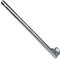 Geländerhalter / Balkonhalter Mast für Geländer Stahl 80cm mit 2 Schellen Balkon Halterung 48mm Mastverlängerung