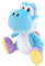 Sanei Super Mario All Star Collection Yoshi Plush Small Plüschtiere (Hellblau)