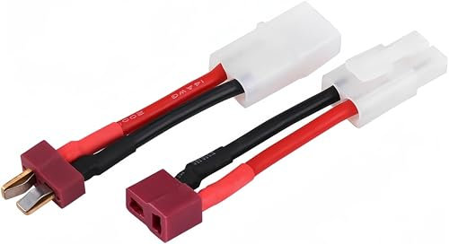 2 Stück 14 AWG Draht, T-Stecker Buchse auf Stecker, Stecker auf Buchse Adapterkabel, kompatibel Wind Instrument für Adapter Play a Musical Instrument