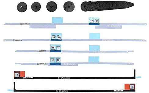 Padarsey -LCD-Panel Klebestreifen Streifen Aufkleber + Öffnungsrad Werkzeug-Kit kompatibel für iMac (27 Zoll, Ende 2012/2013/2014/15) 2012-2019 A1419