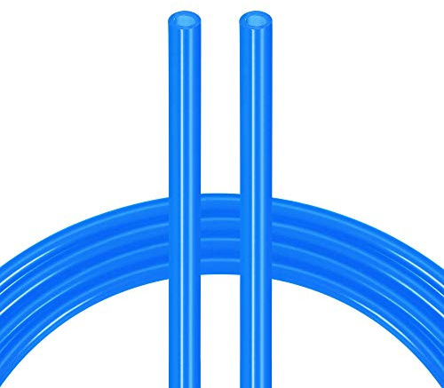 sourcing map Pneumatic Tubing, Air Compressor Tube Hose PU Air Line Hose 2.5mm ID x 4mm OD x 12m/39.4Ft Blue