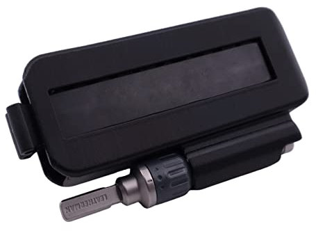 HoldMyGear Hülle kompatibel mit Leatherman-Bit-Kit und Ratschentreiberverlängerung (Werkzeuge nicht im Lieferumfang enthalten), 3,8 cm Gürtelclip