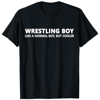 Wrestling Ragazzo Divertente Wrestling Ragazzo Maglietta
