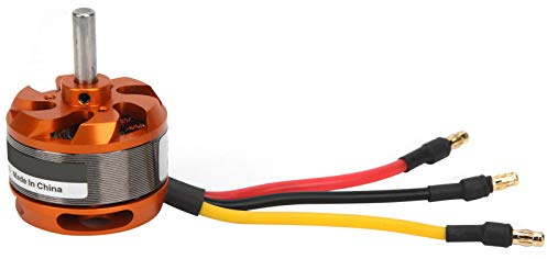 RC Brushless Motor, D3530 1100KV RC Flugzeugmotor Geräuscharmer Hochleistungs-Aussenläufermotor Ersatz mit Adapter für Ferngesteuertes Flugzeug