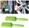 JNNJ 2Pcs Mikrofaser-Radreifen-FelgenbüRste, Premium schonende Felgenreiniger Bürste für Felgen Alufelgen, Hochwertigerkratzfreier FelgenbüRste für Moto LKW SUV(Grün)