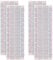 GTIWUNG 4PCS Mini Breadboard 830 Tie Point Solderless PCB Board Kit, 830 Tie Point Interlocking Solderless Prototype PCB Board, compatible with Arduino