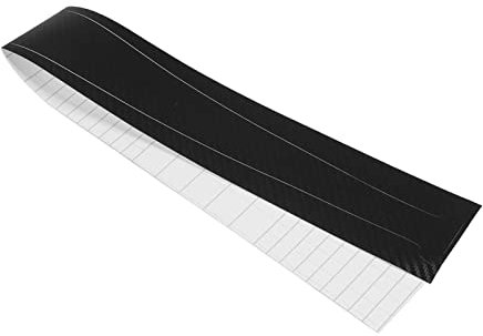 Console Middle Skin, Adesivo Antigraffio Integrato, Facile da Installare, per Optical Drive Edition Host, con Panno per la Pulizia (Fibra di carbonio nera)