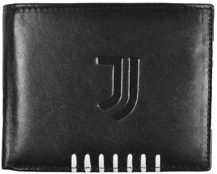 Juventus 133226, Accessoire de Voyage-Portefeuille Mixte, Noir, 12,5x9,5x2 cm