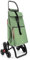 Klappbarer Einkaufstrolley Rolser Big Tweed 6 Räder Treppensteiger - Grün