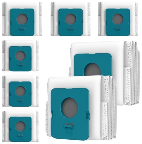 8 Pack VCA-ADB952 Dust Bag Compatible with Samsung Bespoke Jet Pro Extra/Complete Extra Handheld Vacuum Cleaner, 2.7L Large Capacity Dust Bag for VS20A95973B / VS20A95823W / VS20A95943N